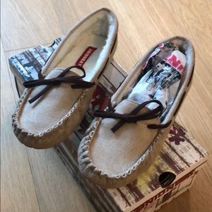 Never worn Union Bay Yum slip ons with rubber sole